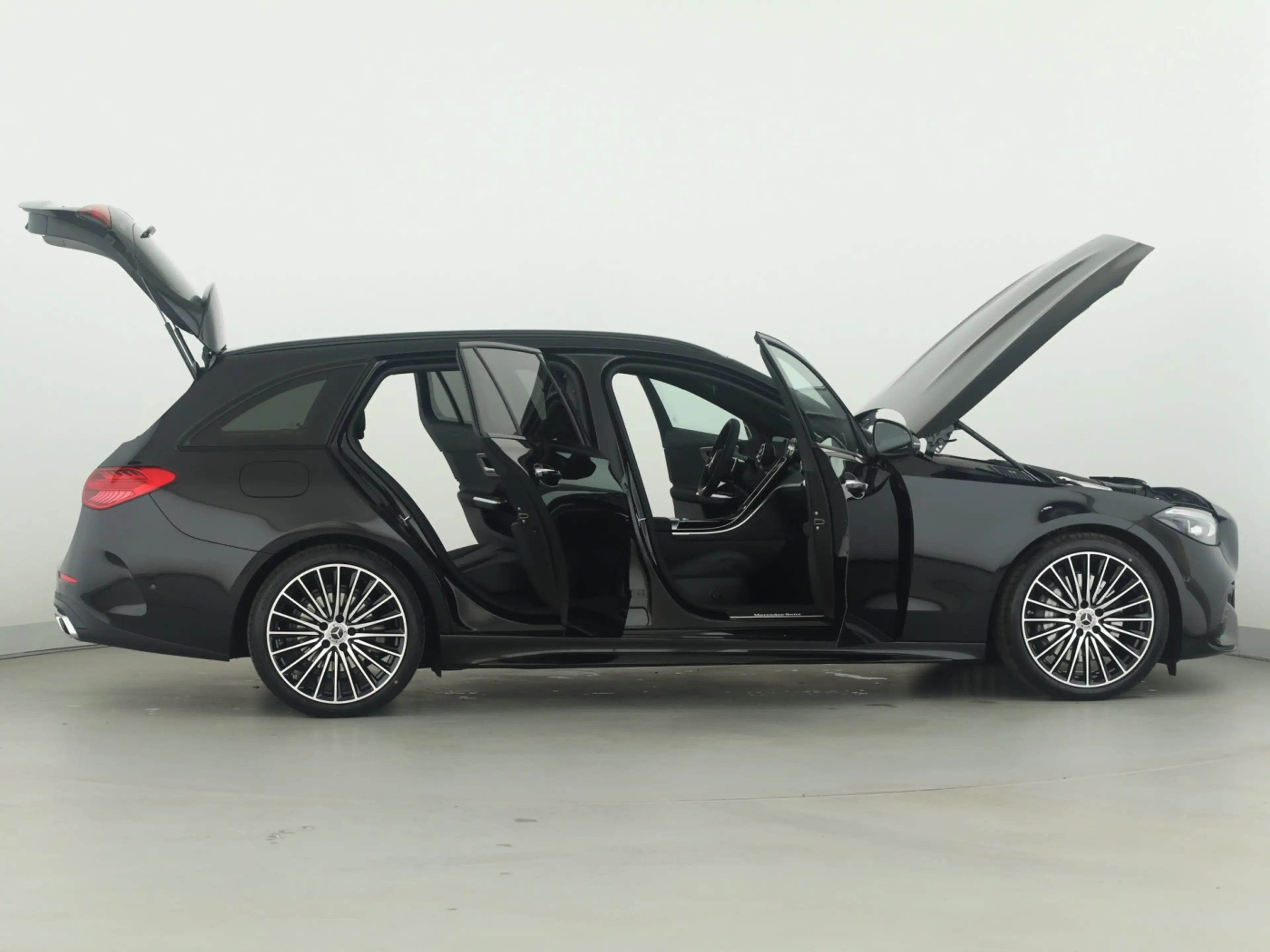 Mercedes-Benz C 300 d T-Modell 360 ACC AHK AUT Akustikglas LED — photo 8