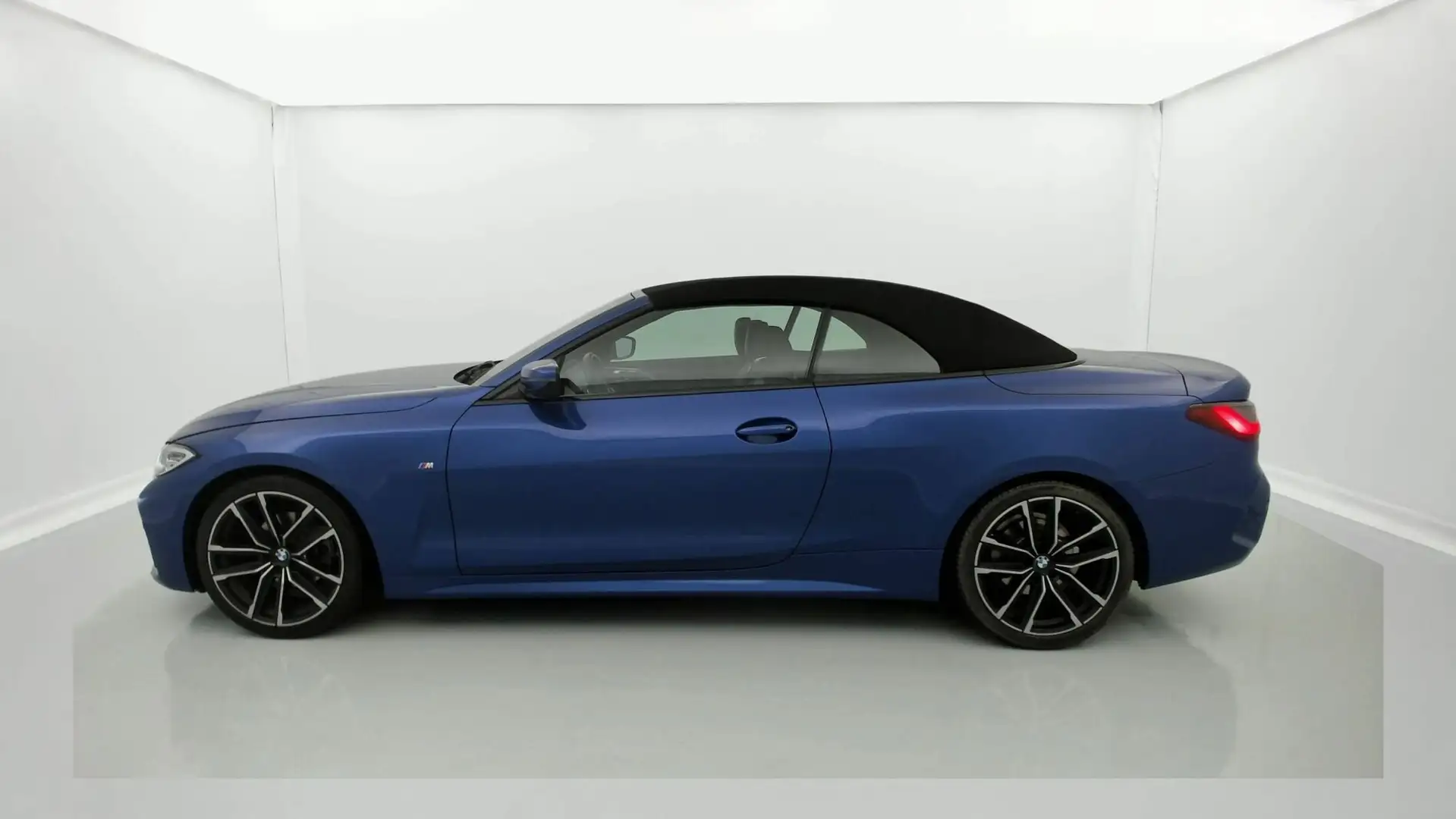 BMW 420 420iA Cabrio Bleu - 2
