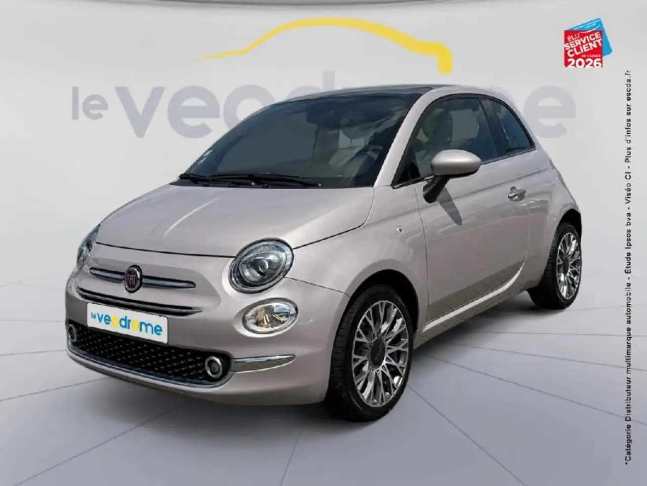 Fiat 500e 1.2 8v 69ch Eco Pack Star 109g