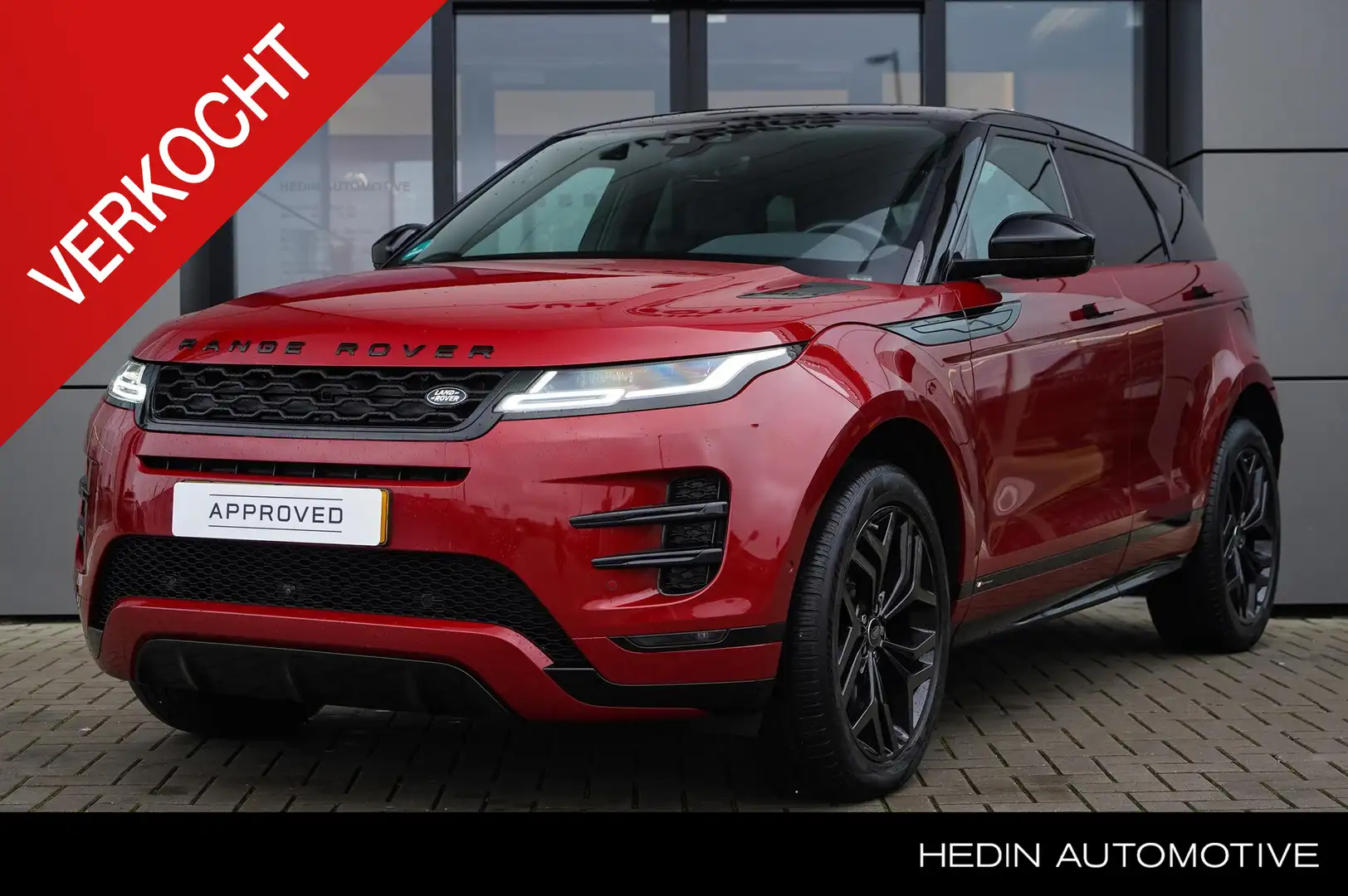 Land Rover Range Rover Evoque 1.5 P300e AWD R-Dynamic SE | 24 maanden garantie | Rood - 1