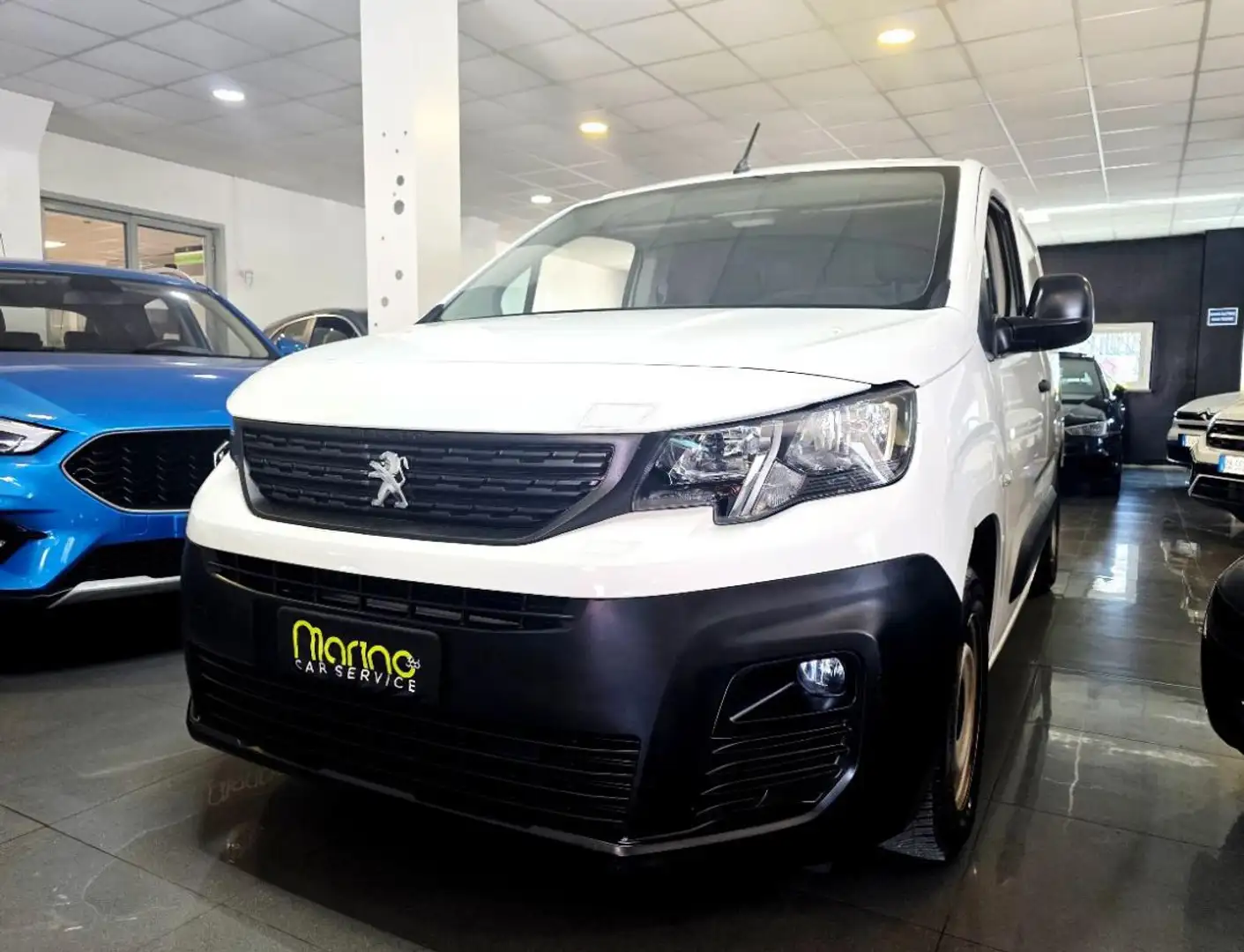 Peugeot Partner BlueHDi 75 Active Blanc - 1