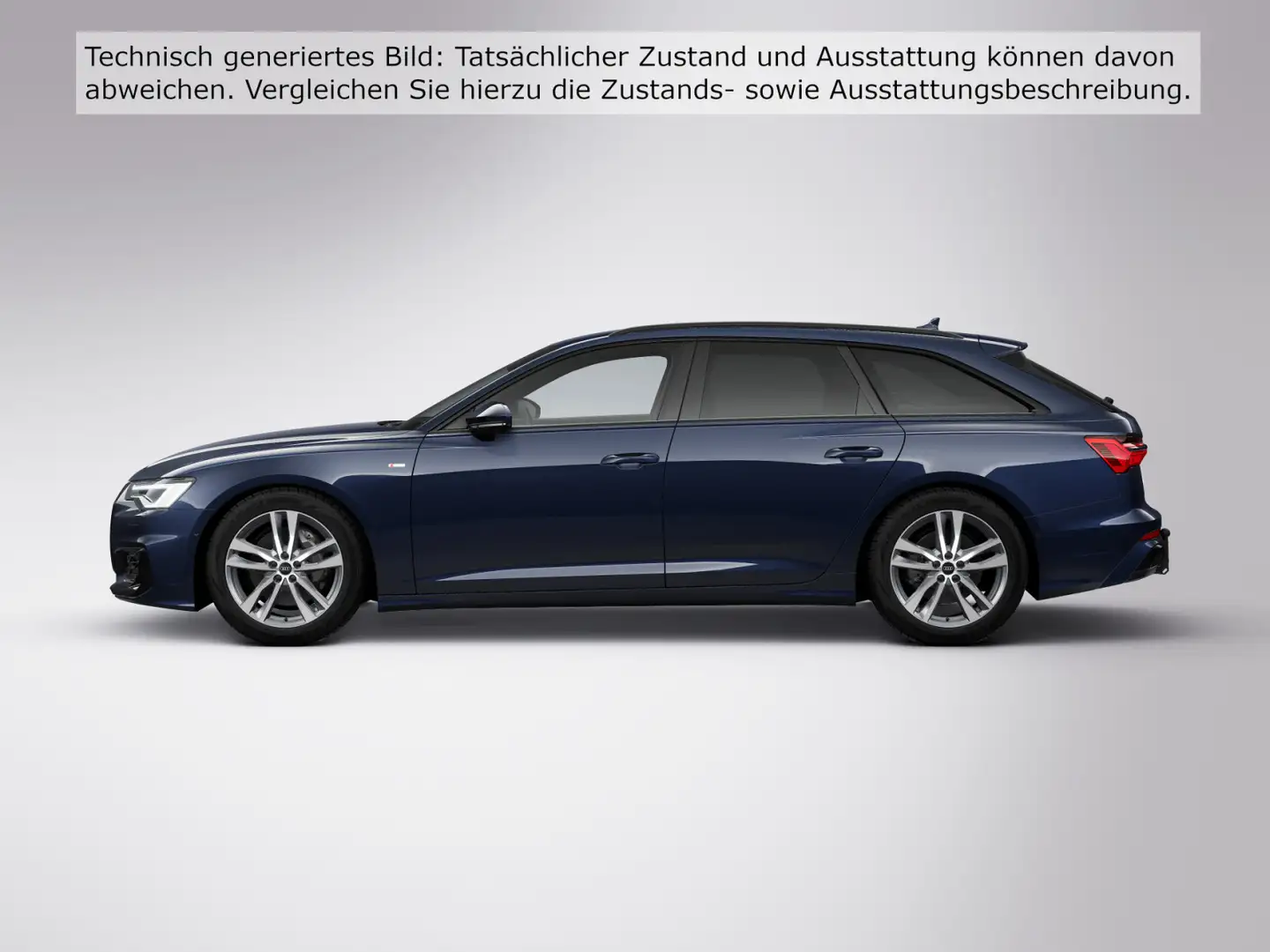 Audi A6 50 TDI quattro S line Matrix*AHK*360° Blau - 2