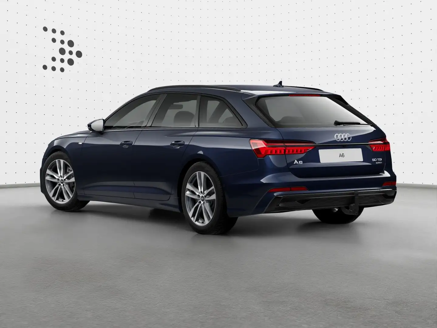 Audi A6 50 TDI quattro S line Matrix*AHK*360° Blau - 2