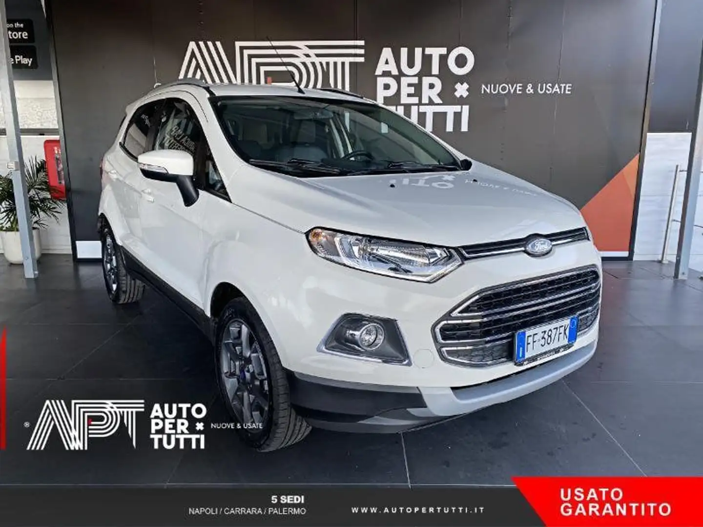 Ford EcoSport EcoSport 1.5 tdci Titanium S 95cv Weiß - 2