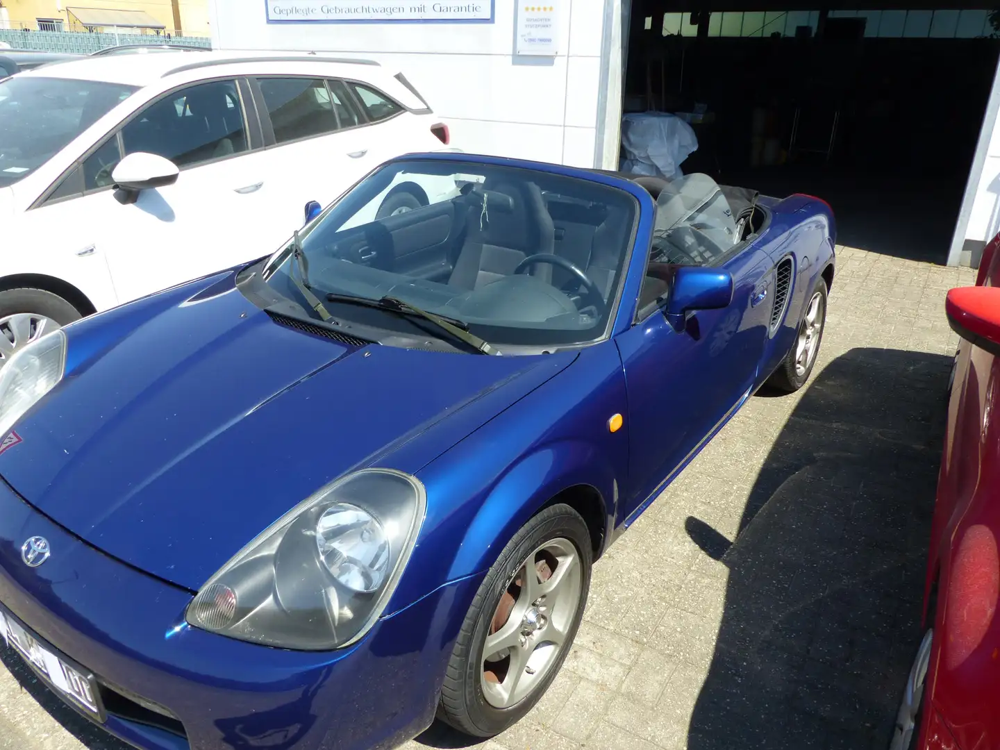 Toyota MR 2 1.8 Basis Cabrio Liebhaberfahrzeug Mavi - 2