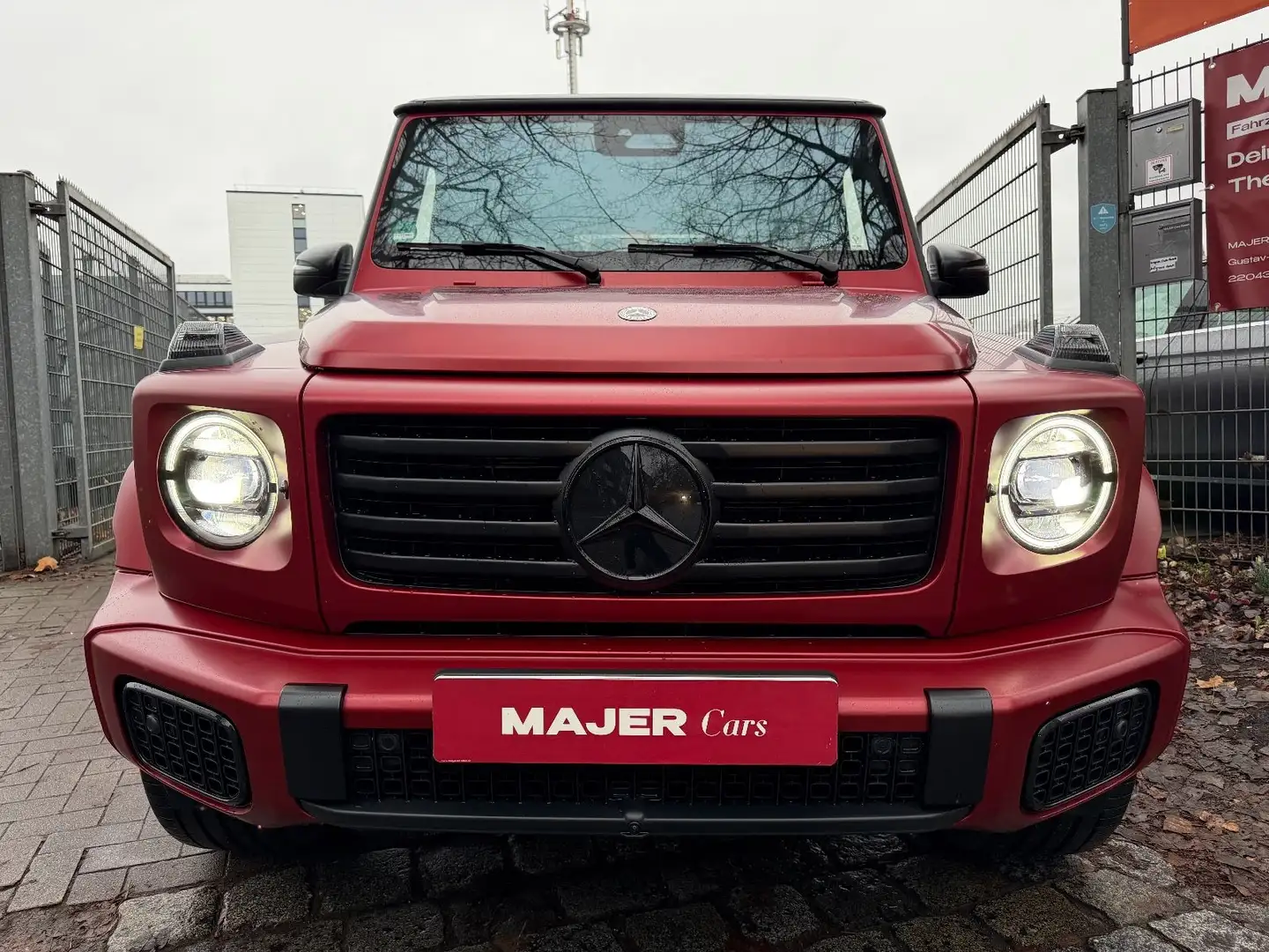 Mercedes-Benz G 450 d AMGm Line*BURMESTER*SDACH*MEMO* Roşu - 2