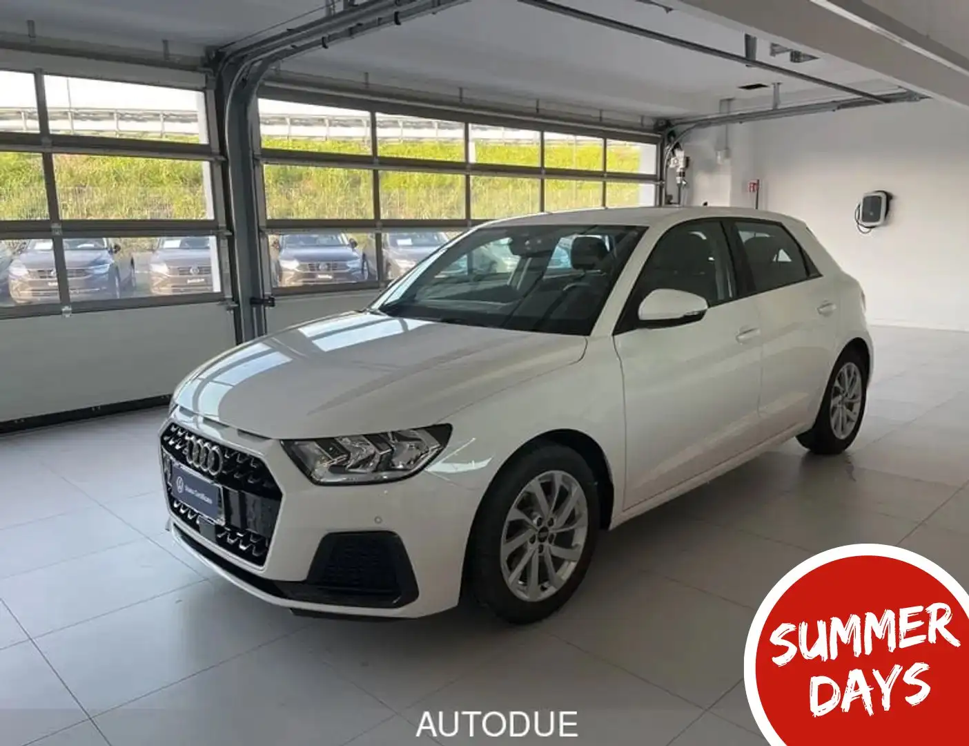 Audi A1 SPORTBACK 1.0 TFSI ADVANCED 110CV Bianco - 1
