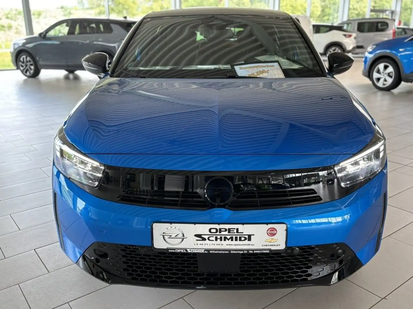Opel Corsa 1.2 Direct Injection Turbo Hybrid 48 V YES (F) Blau - 2
