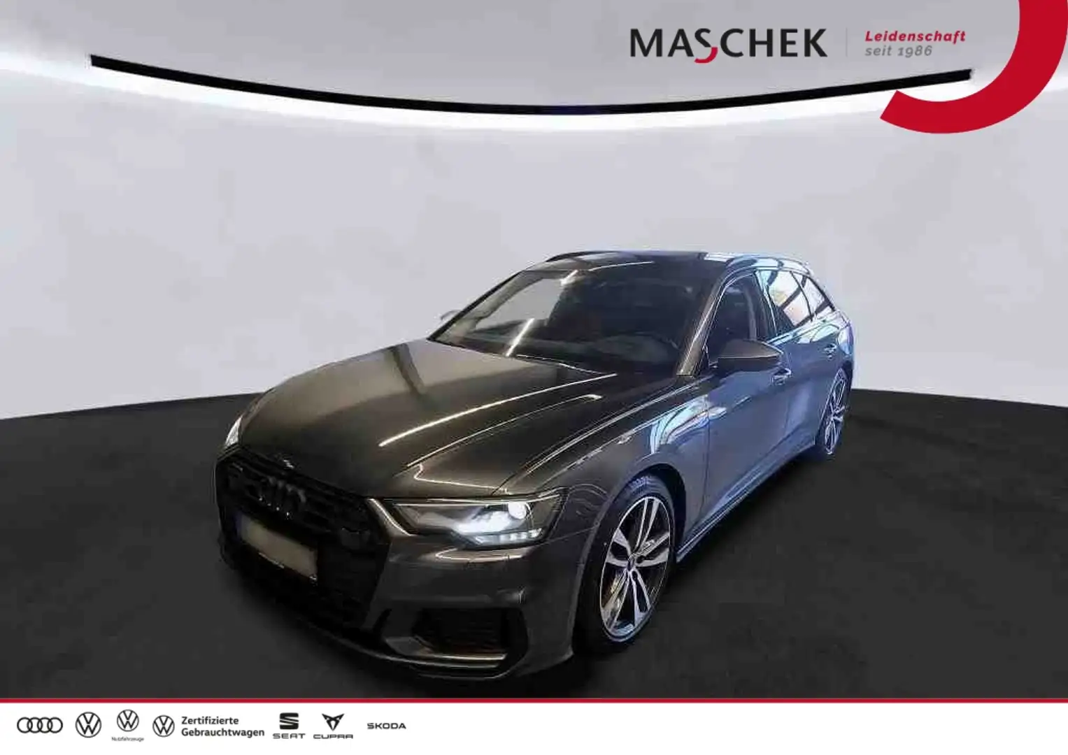 Audi A6 Avant S Line 45 TFSI quat AHK HUD Standh. Keyless Grau - 1