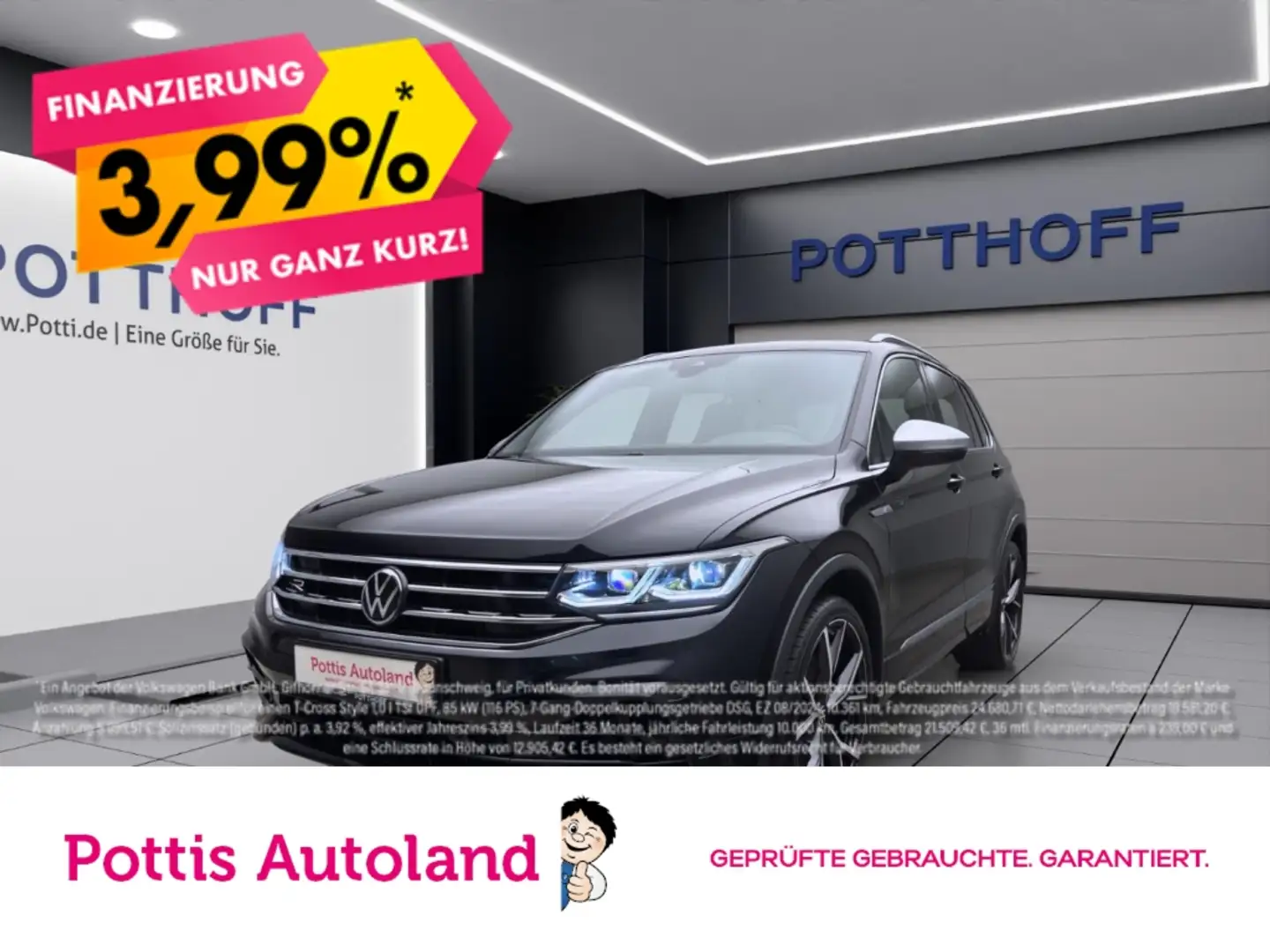 Volkswagen Tiguan 4M R NAVI KLIMA PDC MATRIX Schwarz - 1