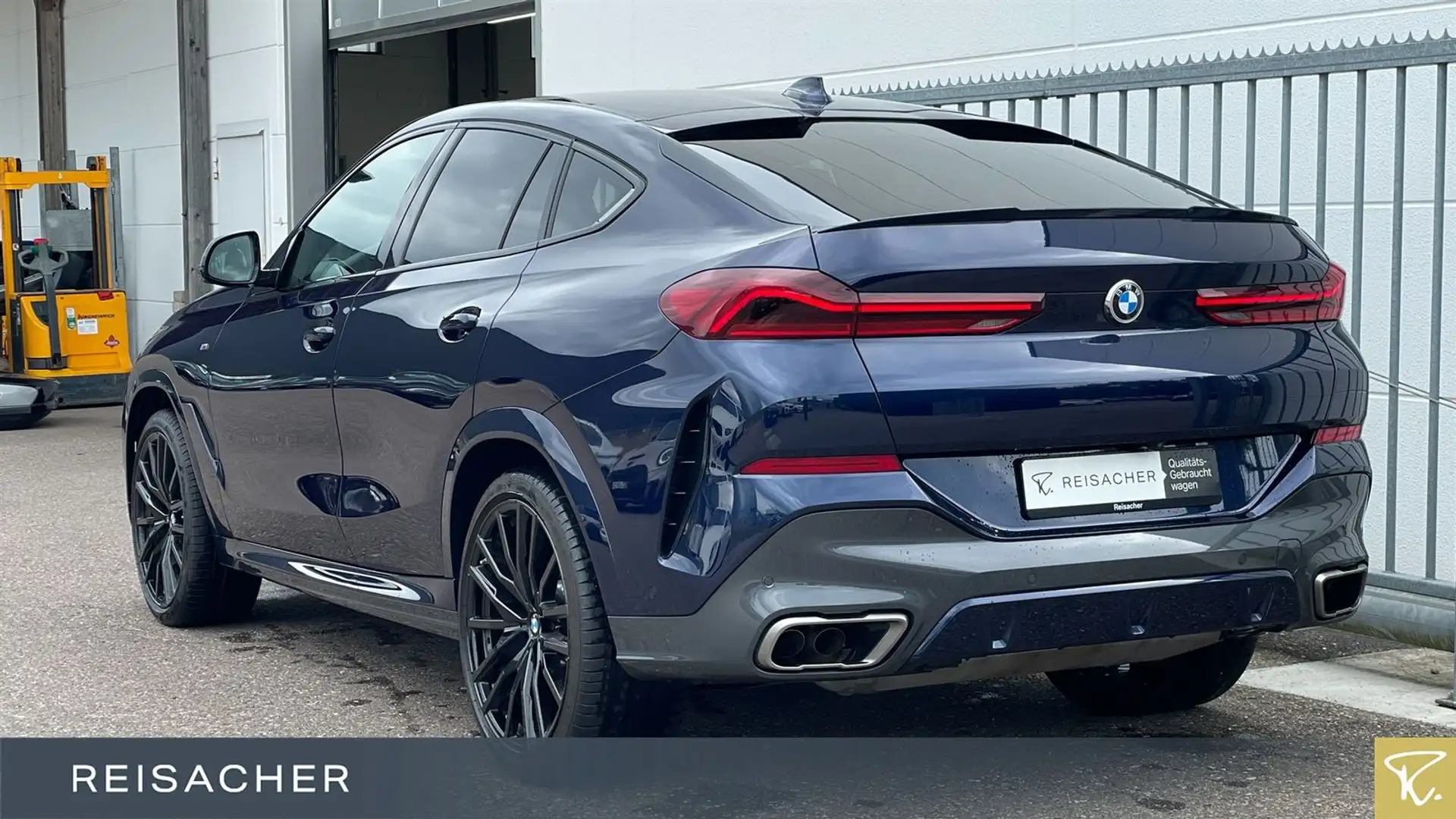 BMW X6 M i Laser,AHK,HUD,DA-Pro,M-Sitz,H/K,22"LM Bleu - 2