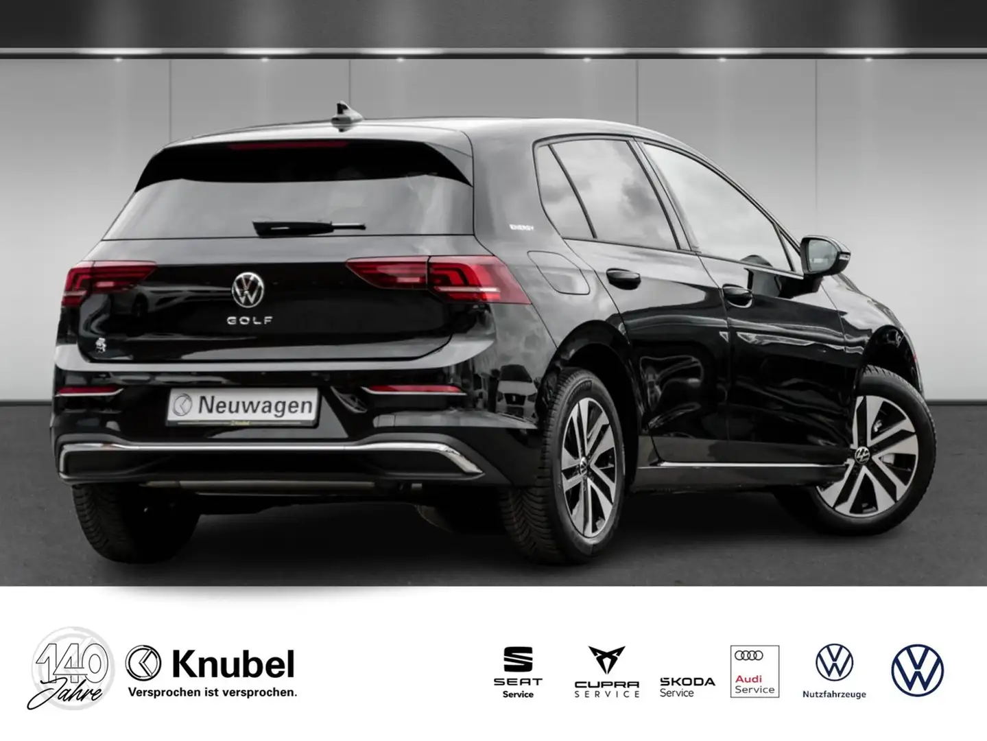 Volkswagen Golf VIII ENERGY 1.5 TSI LED App-Conn. ACC RKamera G... Noir - 2