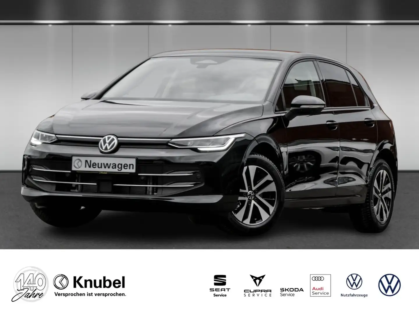 Volkswagen Golf VIII ENERGY 1.5 TSI LED App-Conn. ACC RKamera G... Noir - 1