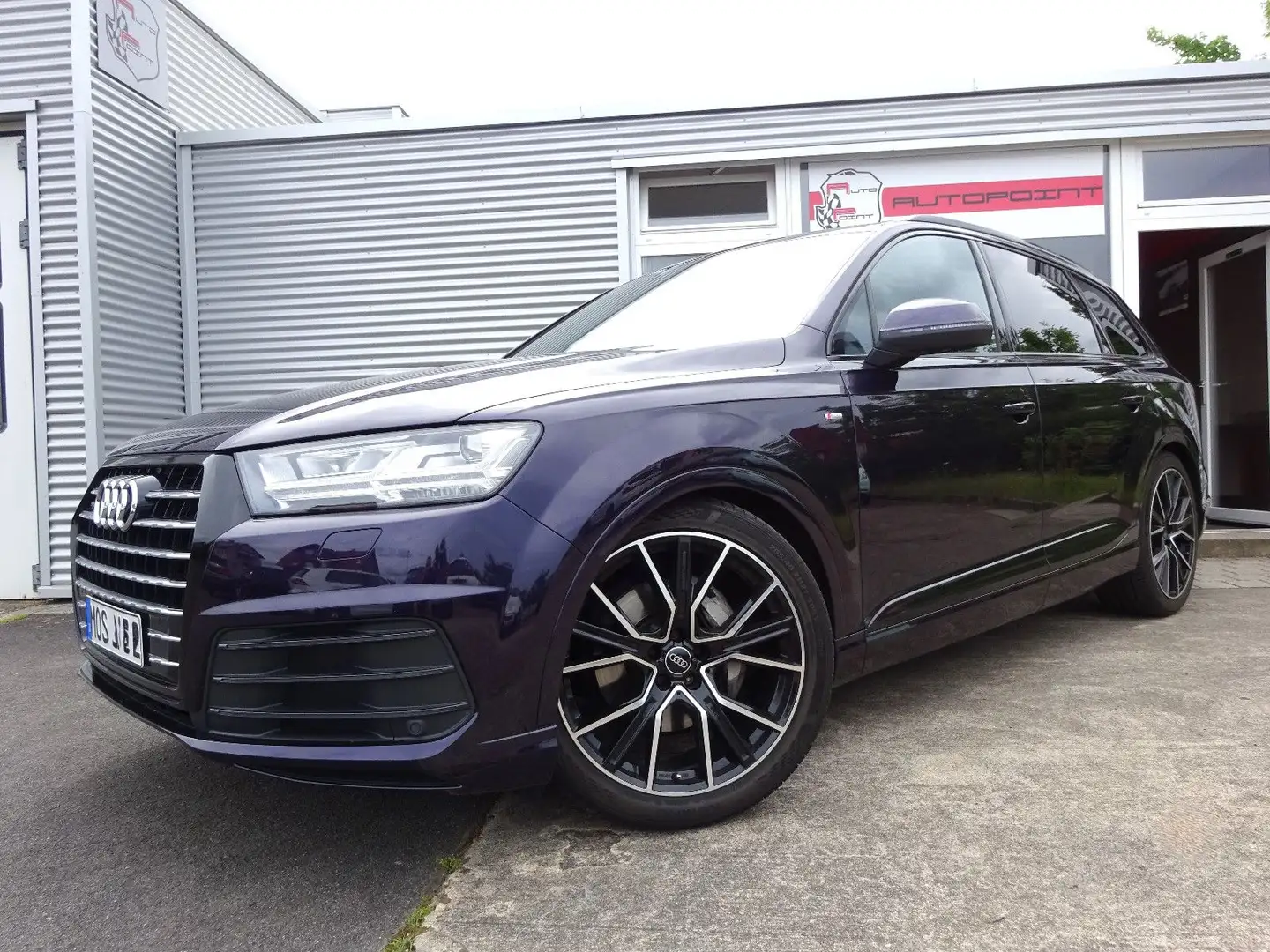 Audi Q7 3.0 TDI S-LINE EXCLUSIV HUD VIRTUA ALLRADLENK Paars - 1