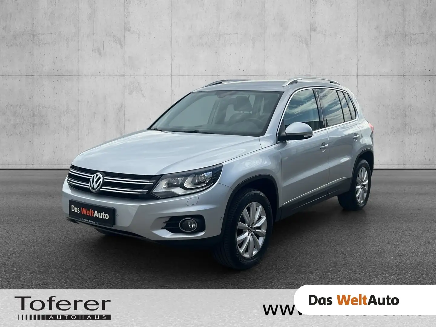 Volkswagen Tiguan Track & Style TDI BMT 4MOTION DSG Silber - 1
