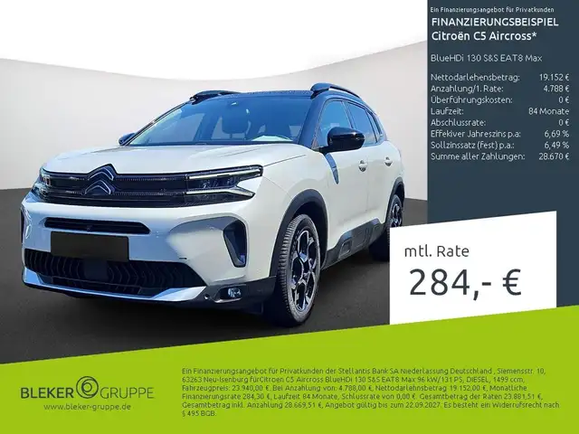 2024 Citroen C5 Aircross in White for sale
