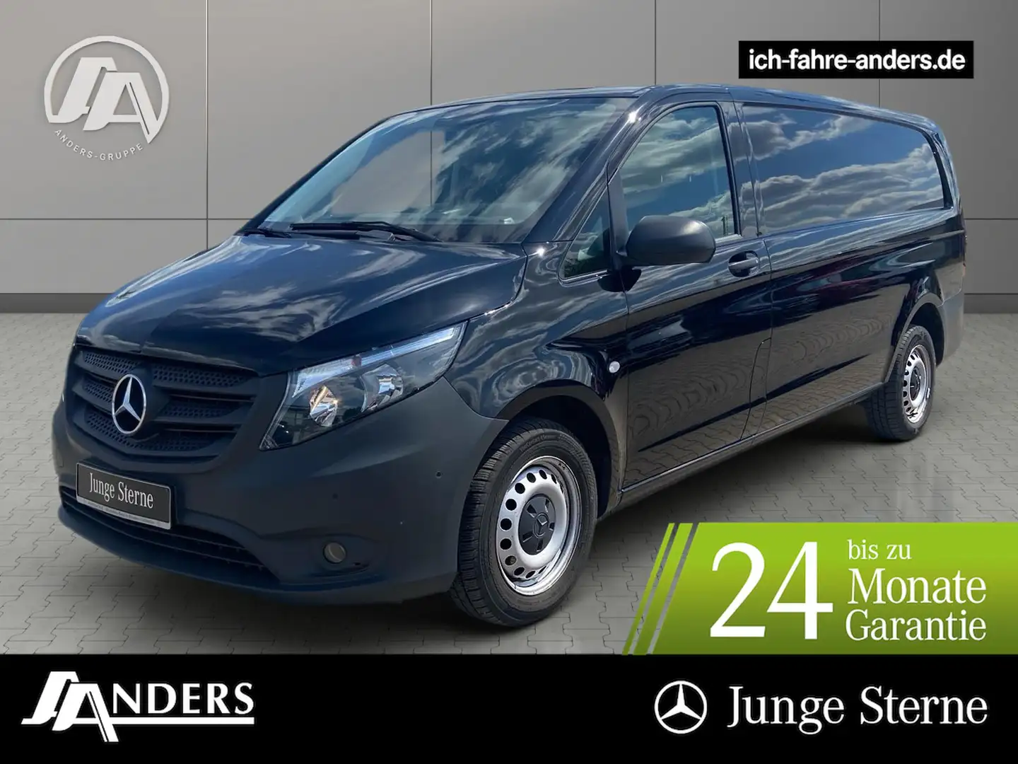 Mercedes-Benz Vito 116 KA XL Leder*Kamera*Tempomat*DAB Zwart - 1