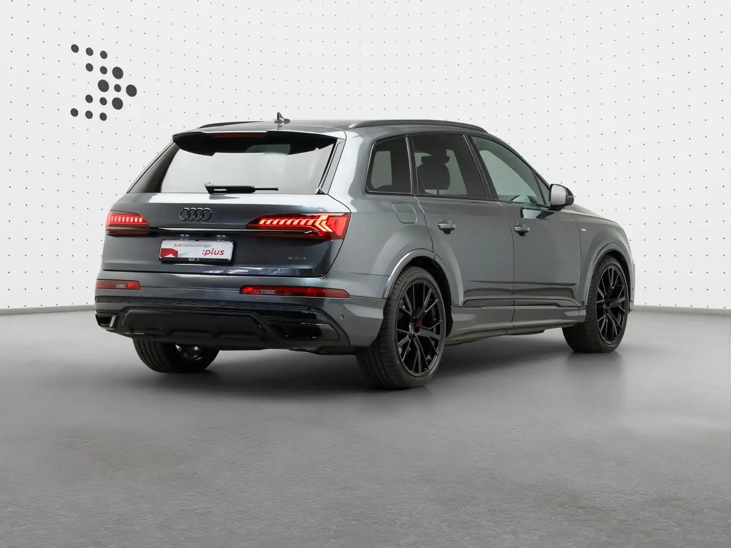 Audi Q7 S line black 50 TDI qu. Tour*Matrix*Pano*AHK Gris - 2