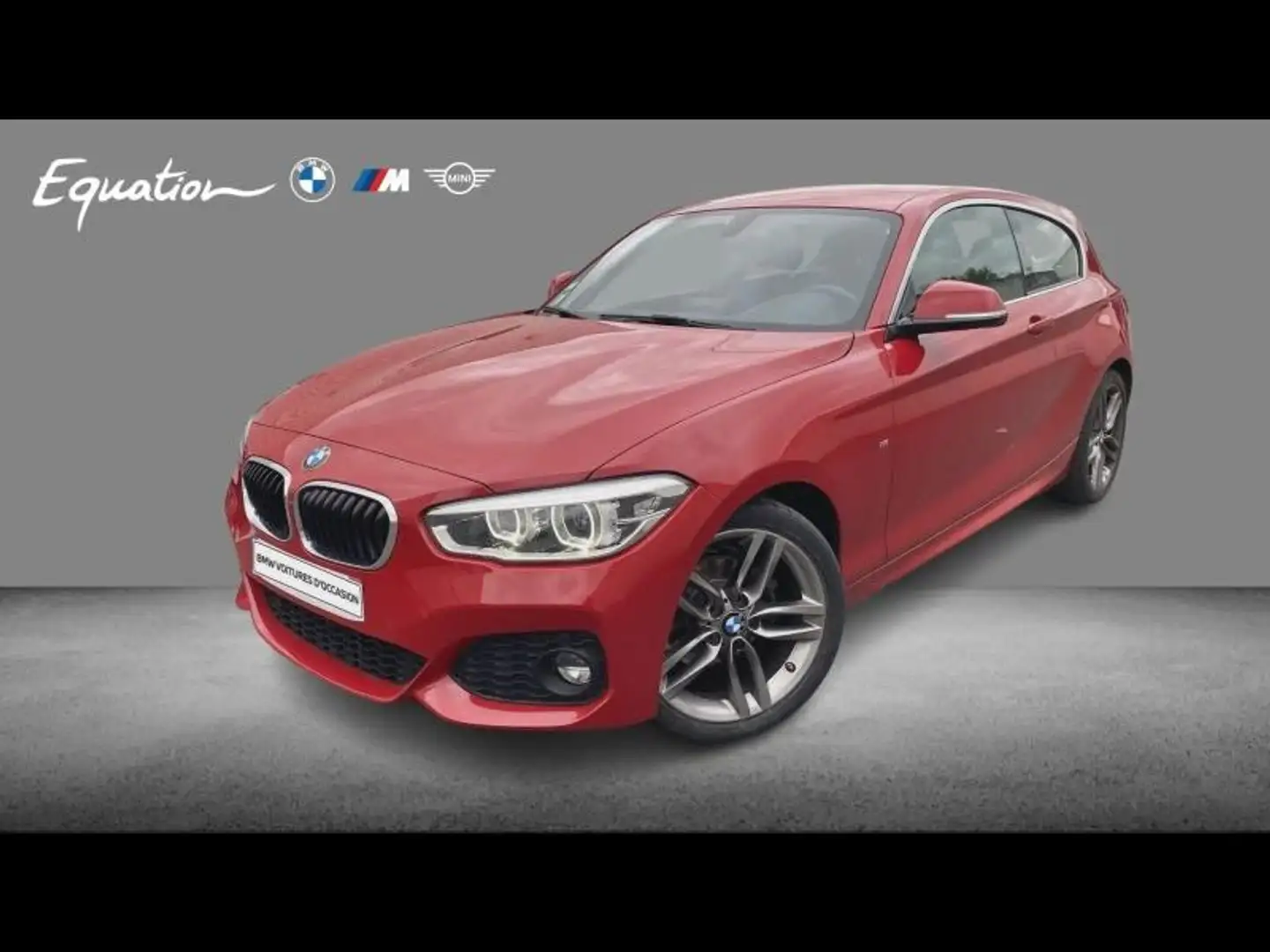 BMW 118 118i 136ch M Sport 3p Rouge - 1