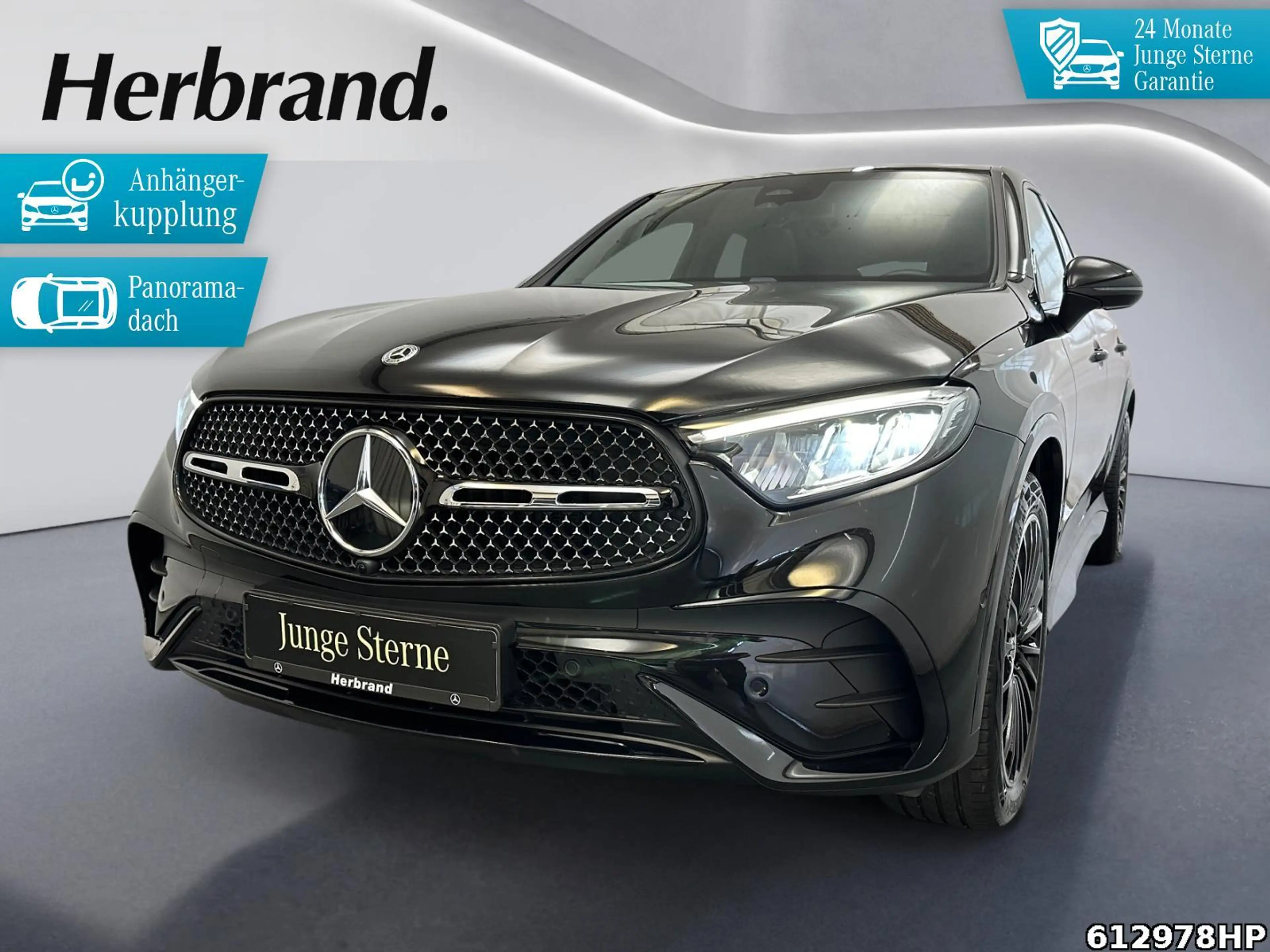 Mercedes-Benz GLC 300 4M AMG Coupé AHK Pano HUD Burmester Nigh