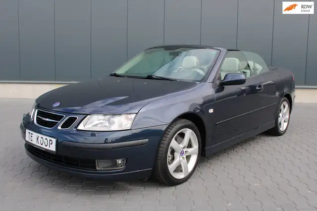 Saab 9-3 Cabrio 2.0 T Vector CARAVANTREKKER! 1600 KG GEREMD