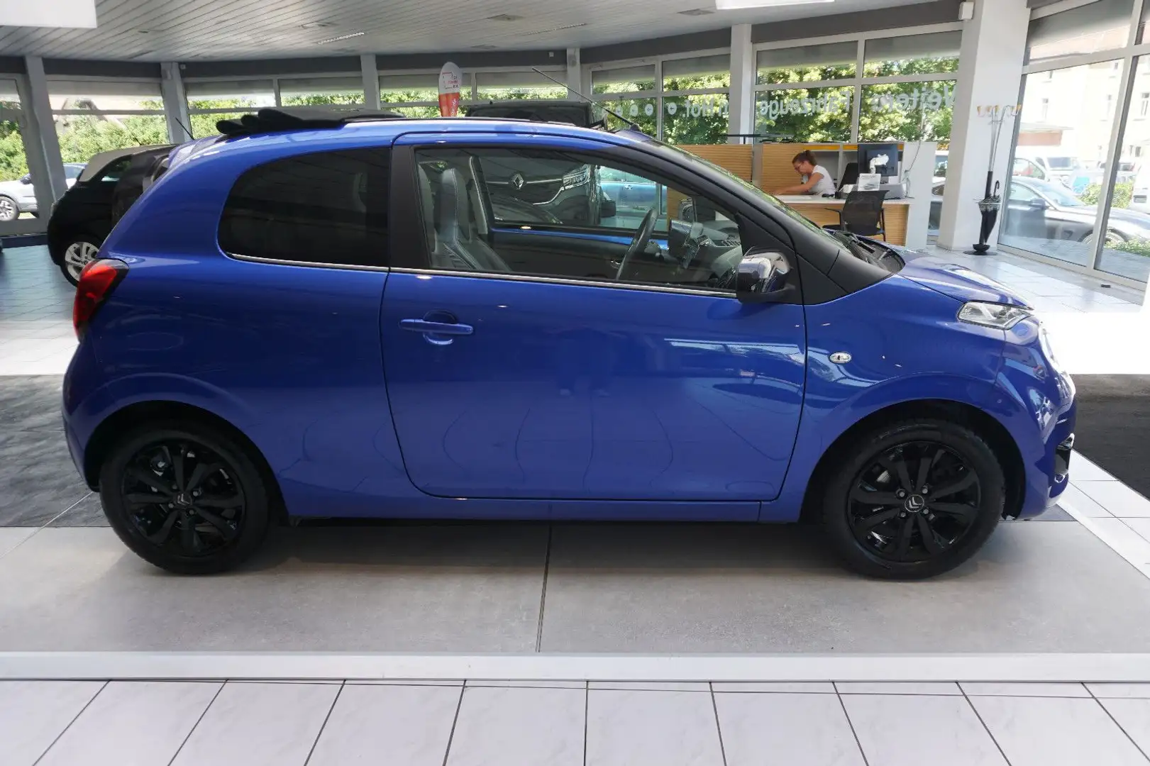 Citroen C1 Airscape Shine FALTDACH, LEDER, SITZHEIZUNG Blau - 2