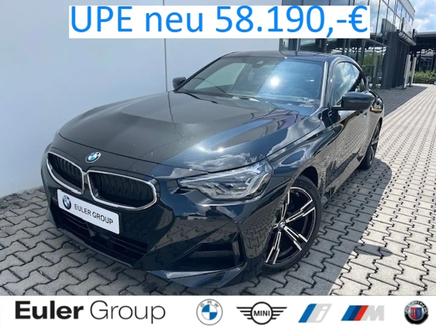 BMW 220 d Coupe M Sport 18'' Memory HiFi LCProf Alarm Park Schwarz - 1
