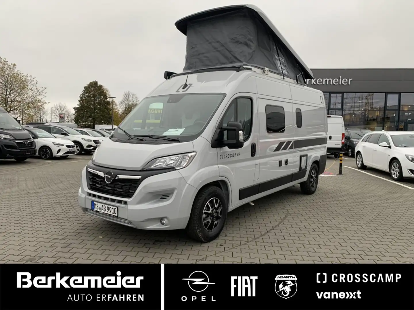 Crosscamp Camper Van Full 600 Opel Aufstelldach Grau - 1