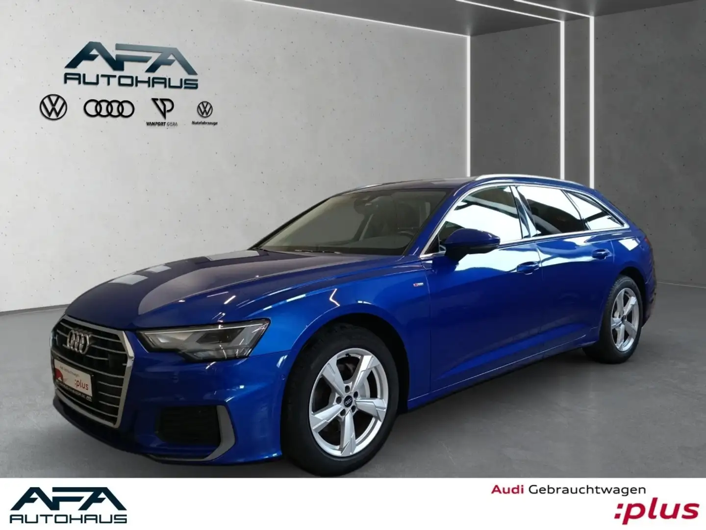 Audi A6 Avant 40 TDI Sport S tr. S-Line*AHK*ACC*Navi Blau - 1