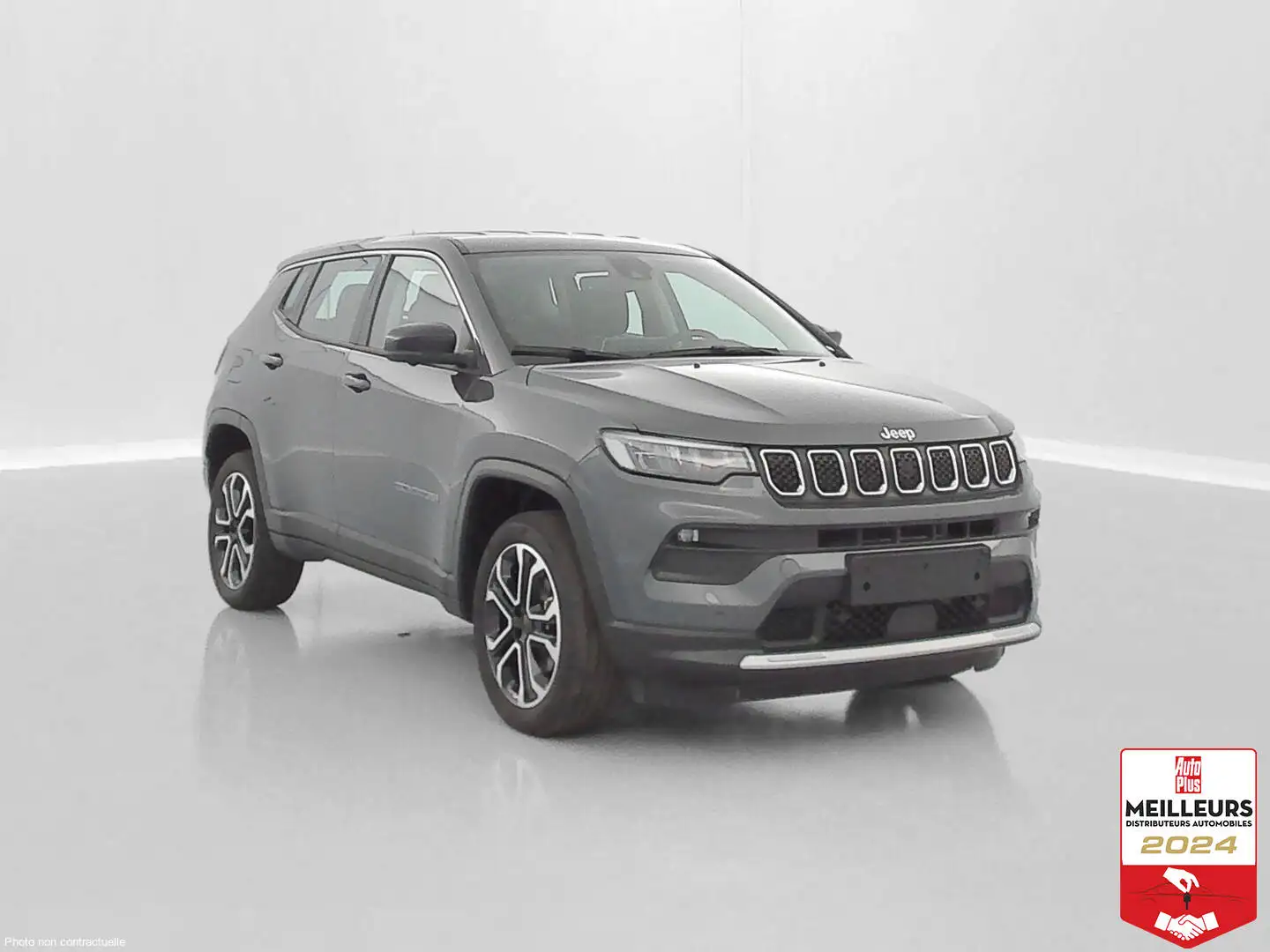 Jeep Compass II 1.5 Turbo T4 130ch MHEV Altitude 4x2 BVR7 Blanc - 1
