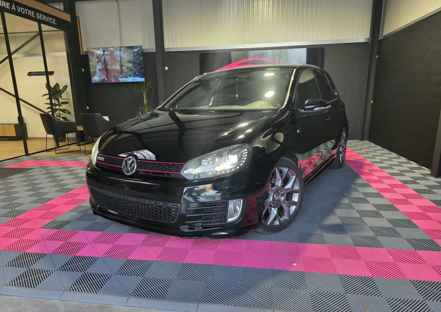 Volkswagen Golf GTI 2.0 TSI 35 Years Automatique-Garantie 12 mois Noir - 1