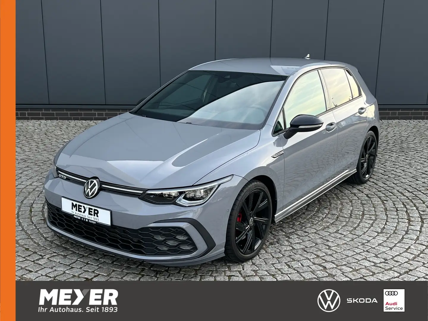 Volkswagen Golf VIII GTD 2,0 TDI *AHK, Navi, Black Style, 18" LM* Gris - 1