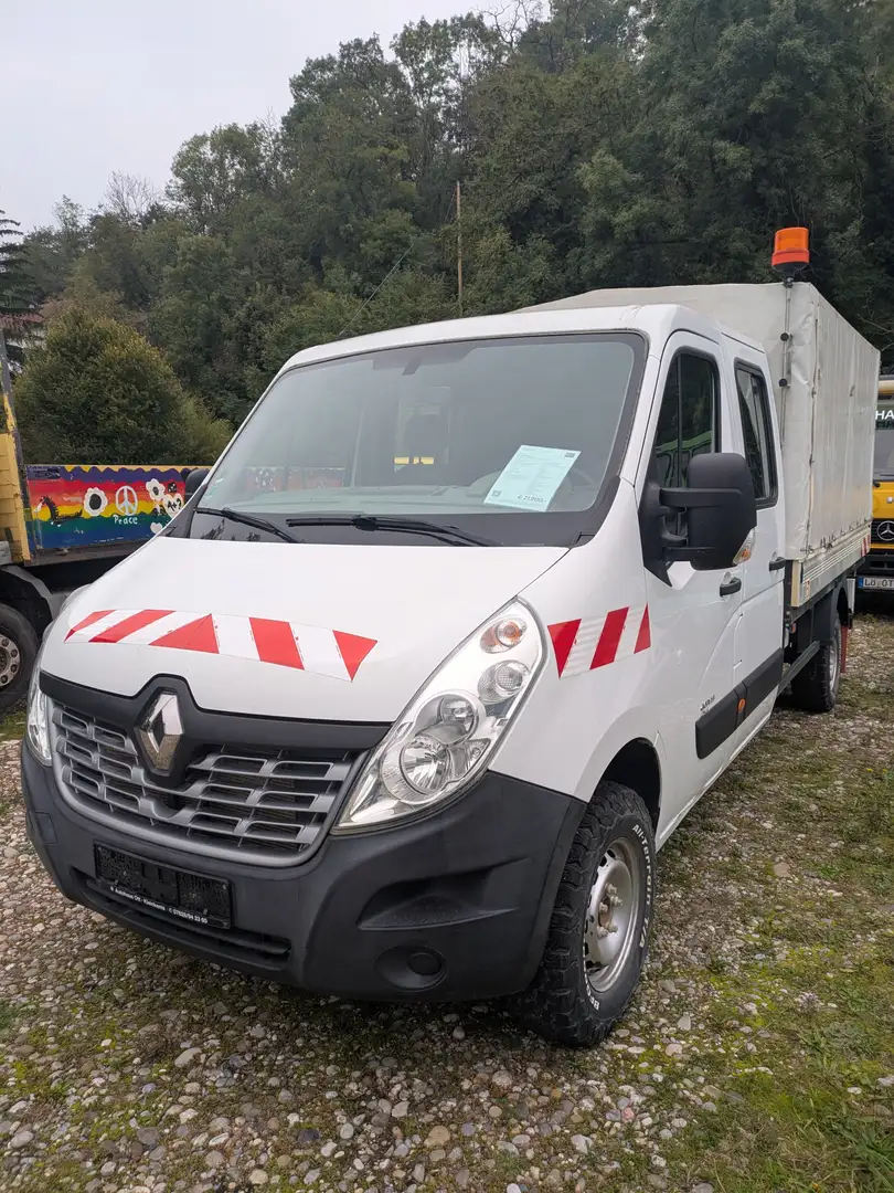 Renault Master L3H1 3,5t 4x4 Obereigner Doka Untersetzung Weiß - 1