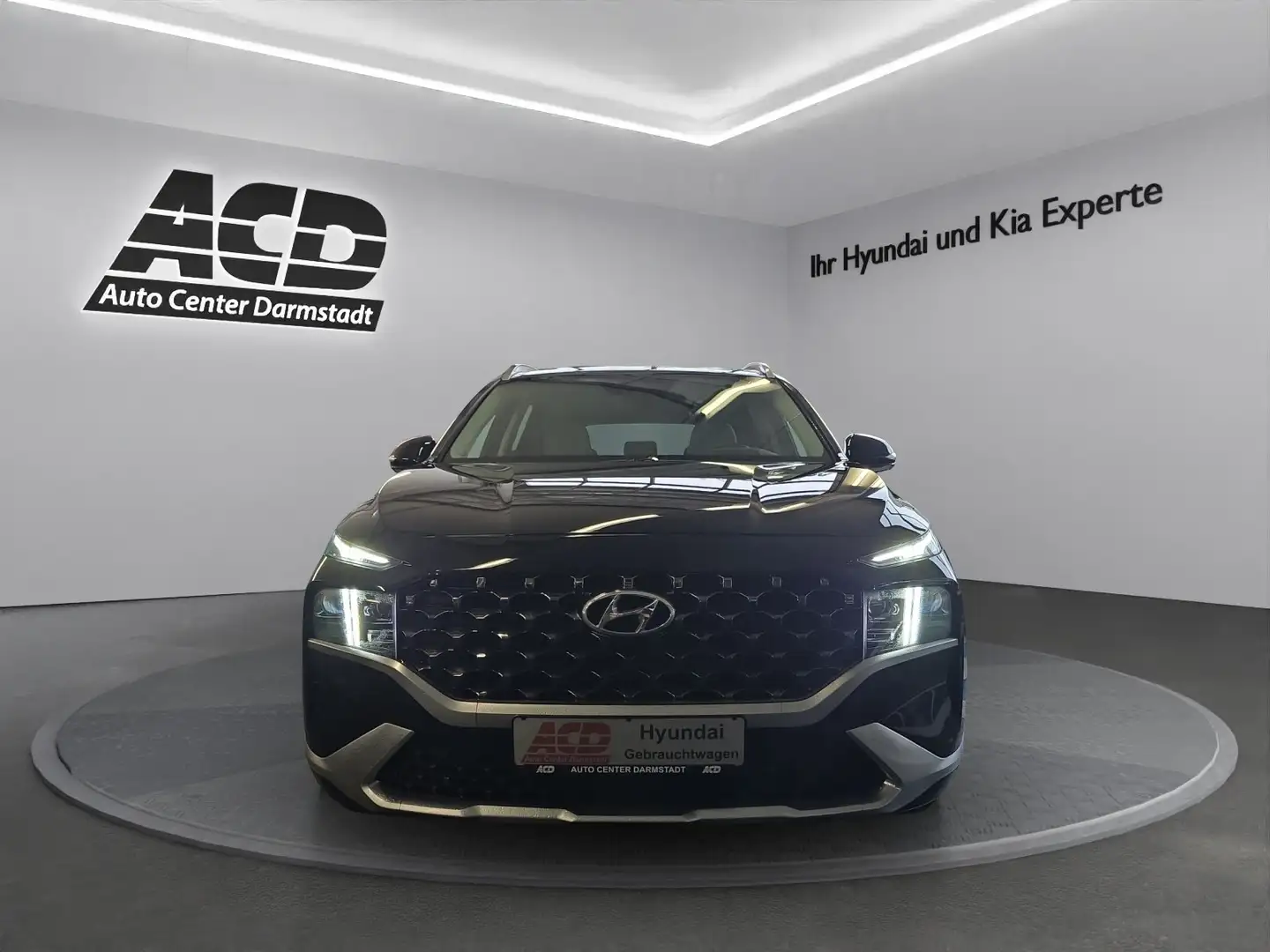 Hyundai SANTA FE 1.6 HEV 4WD Signature*VOLLAUSSTATTUNG*LEDER*360 Schwarz - 2