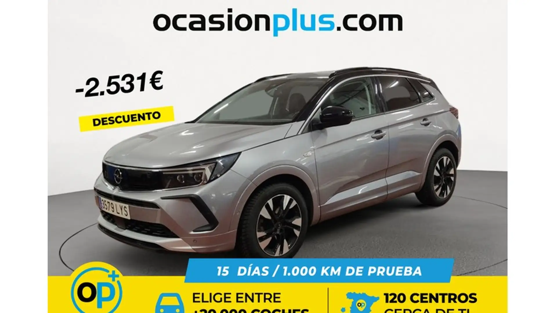 Opel Grandland 1.2T S&S Ultimate 130 Gris - 1