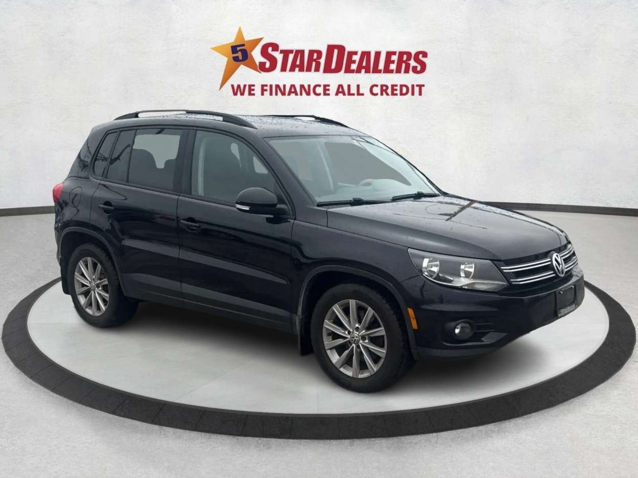 Black 2014 Volkswagen Tiguan SUV / Crossover  6-Speed Automatic