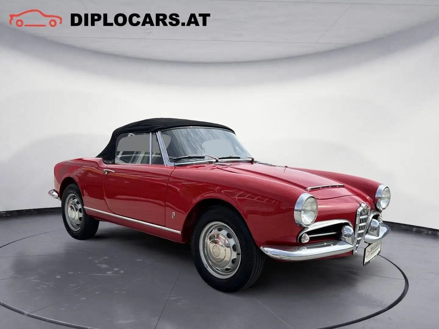 Alfa Romeo Giulia Spider 1600 Rood - 1