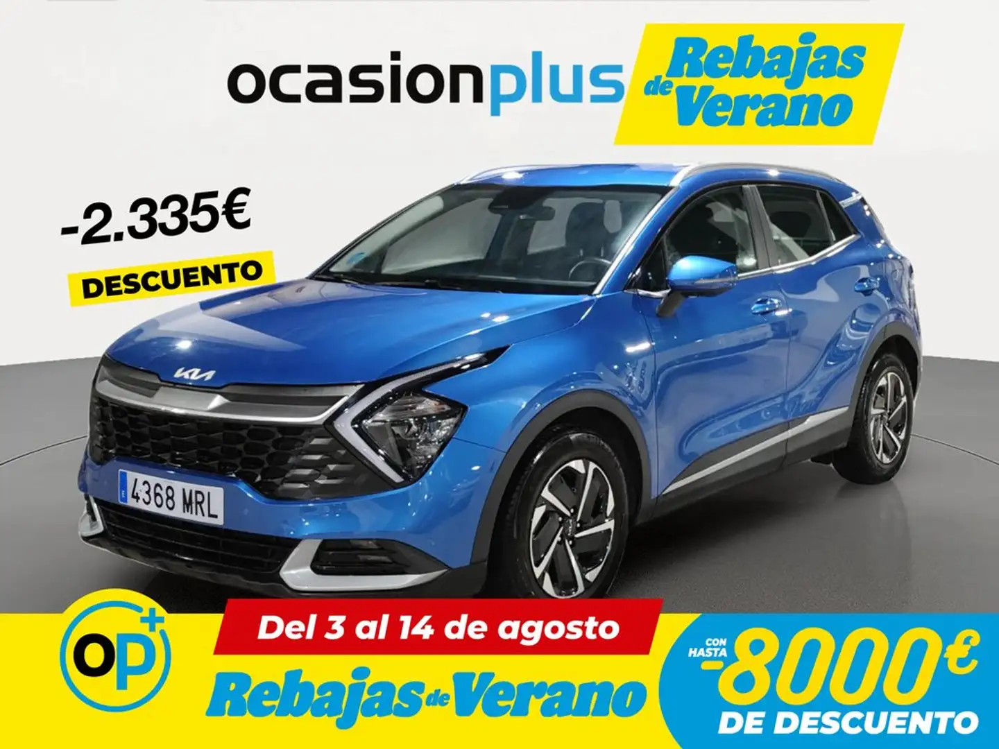 Kia Sportage 1.6 T-GDi MHEV Tech 150 Azul - 1
