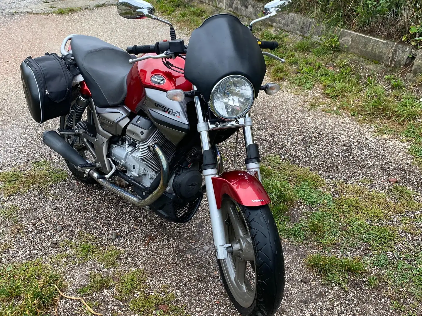 Moto Guzzi Breva 750 i.e. Rood - 1
