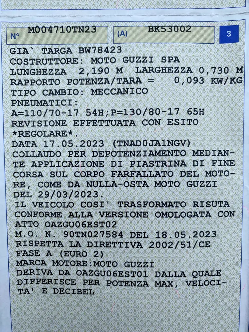 Moto Guzzi Breva 750 i.e. Rood - 2