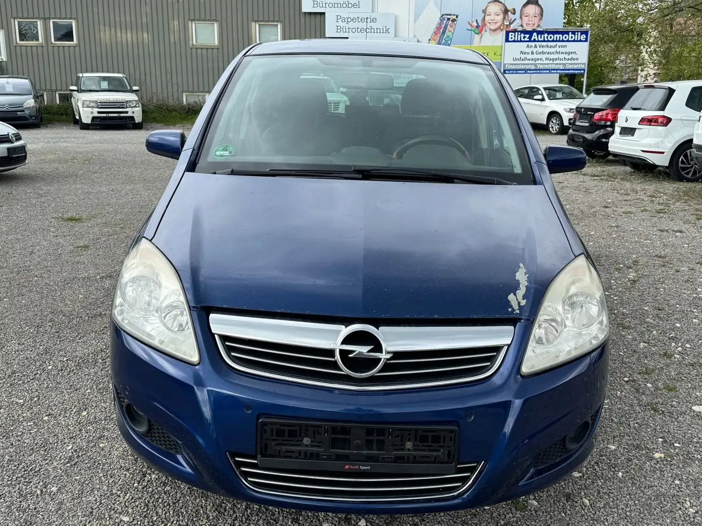 Opel Zafira B Edition Bleu - 2