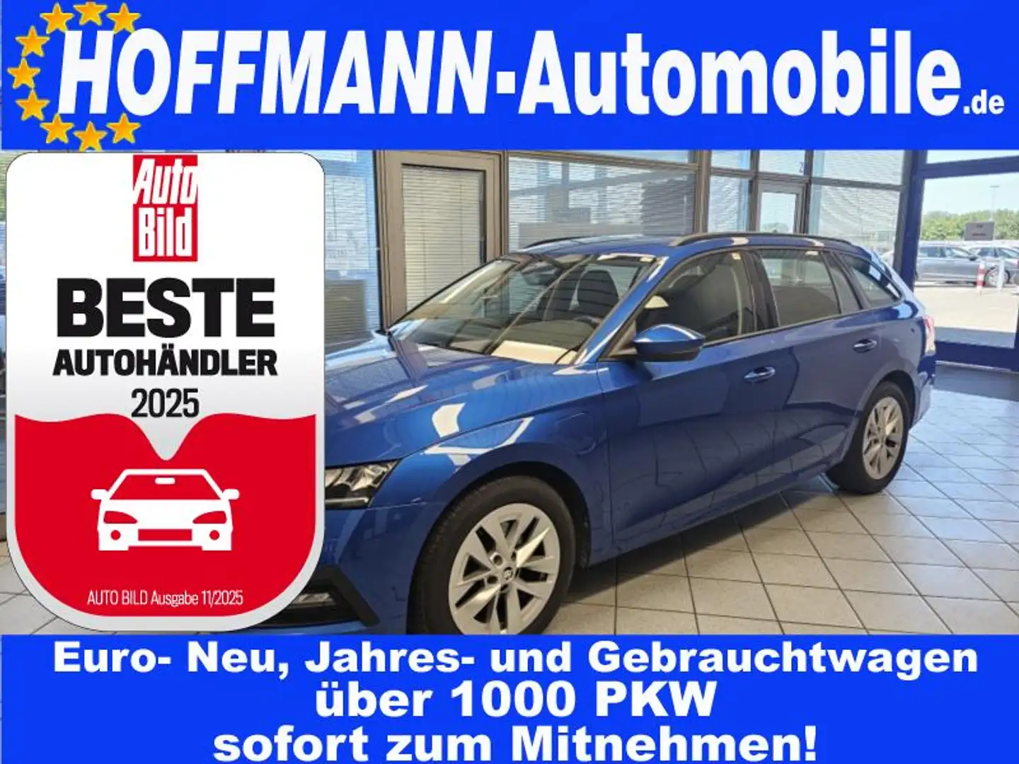 Skoda Octavia Ambition Smart Link,LED,PDC, Blau - 1