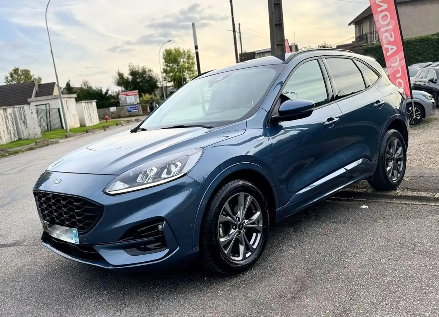 Ford Kuga 2.5 FlexiFuel 190CV Hybrid Pshif ST-Line 13325HT TBEG Bleu - 1