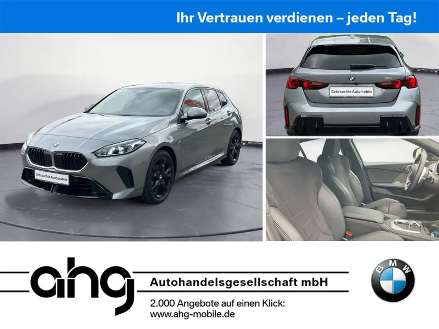 BMW 120 Steptronic M Sportpaket Innovation Head-Up Grau - 1