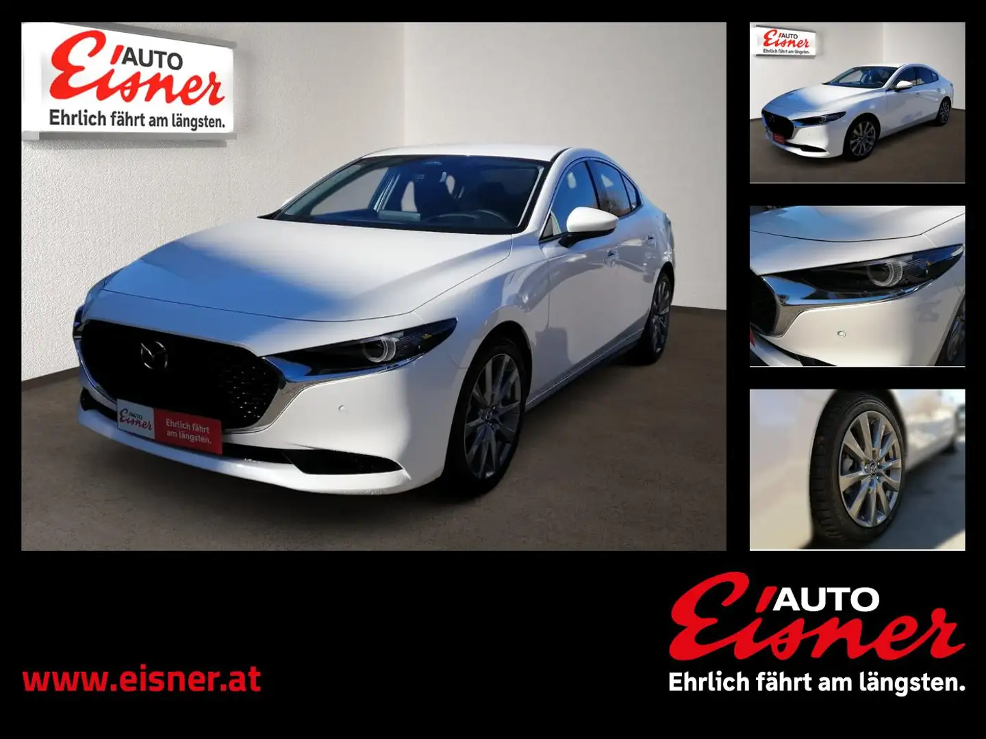 Mazda 3 4SN G140 CENTRE-LINE DESI 2xKlima DynLicht HUD Weiß - 1