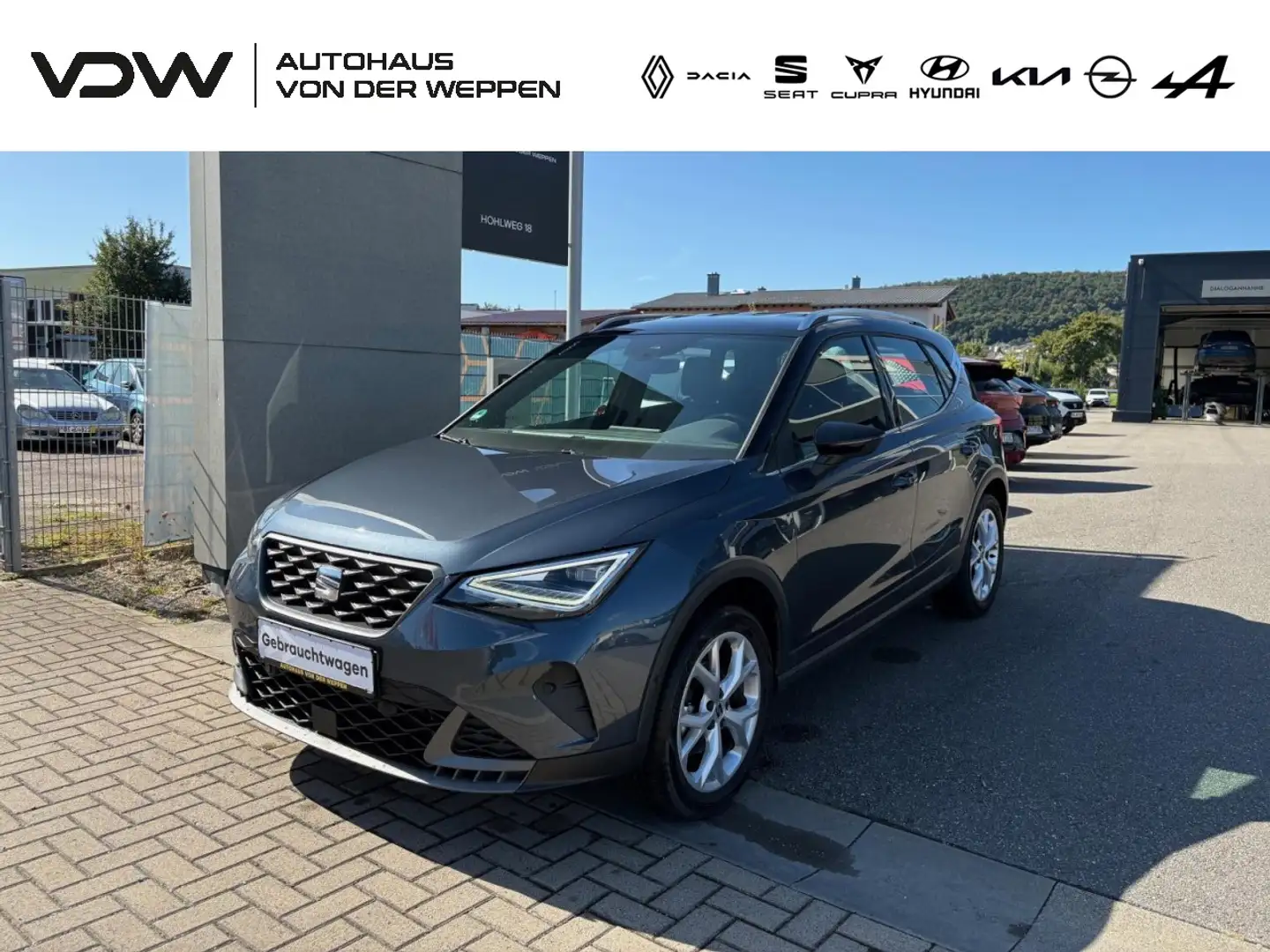 SEAT Arona FR 1.0 TSI DSG Spurhalteassis.,Kamera,Navi Klima Grau - 1