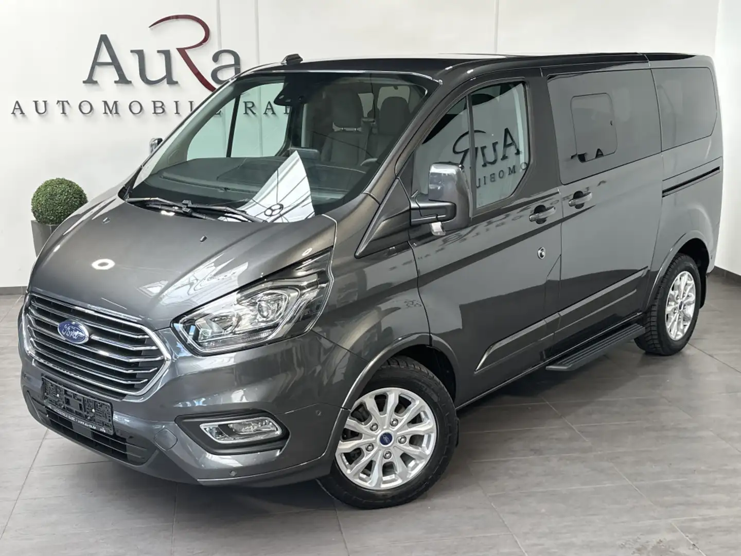 Ford 320 L2 Tourneo Titanium X NAV+XEN+KAM+2HD Gris - 2