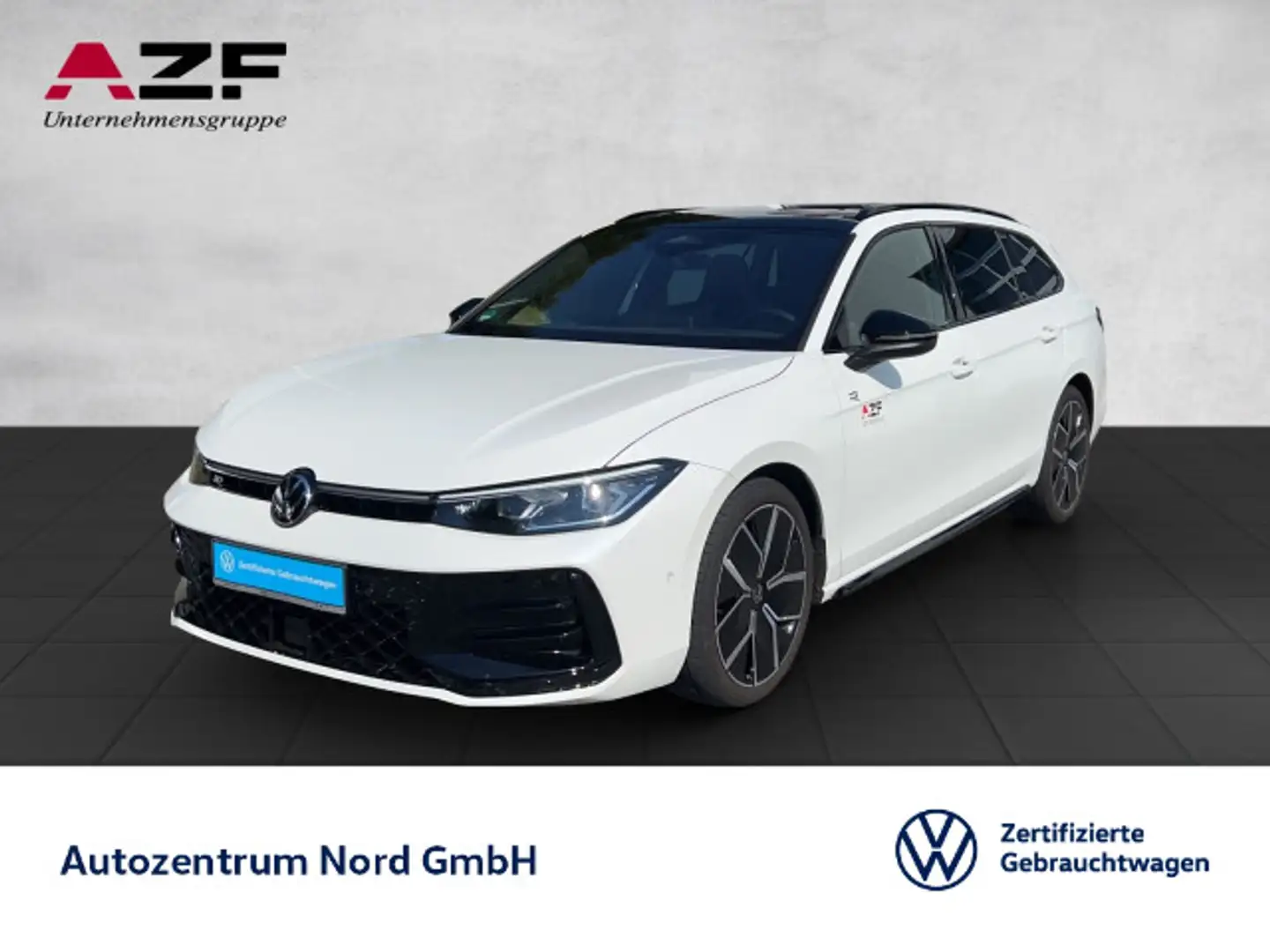 Volkswagen Passat Variant 2.0 TDI DSG R-Line AHK+PANO+HARMA Weiß - 1