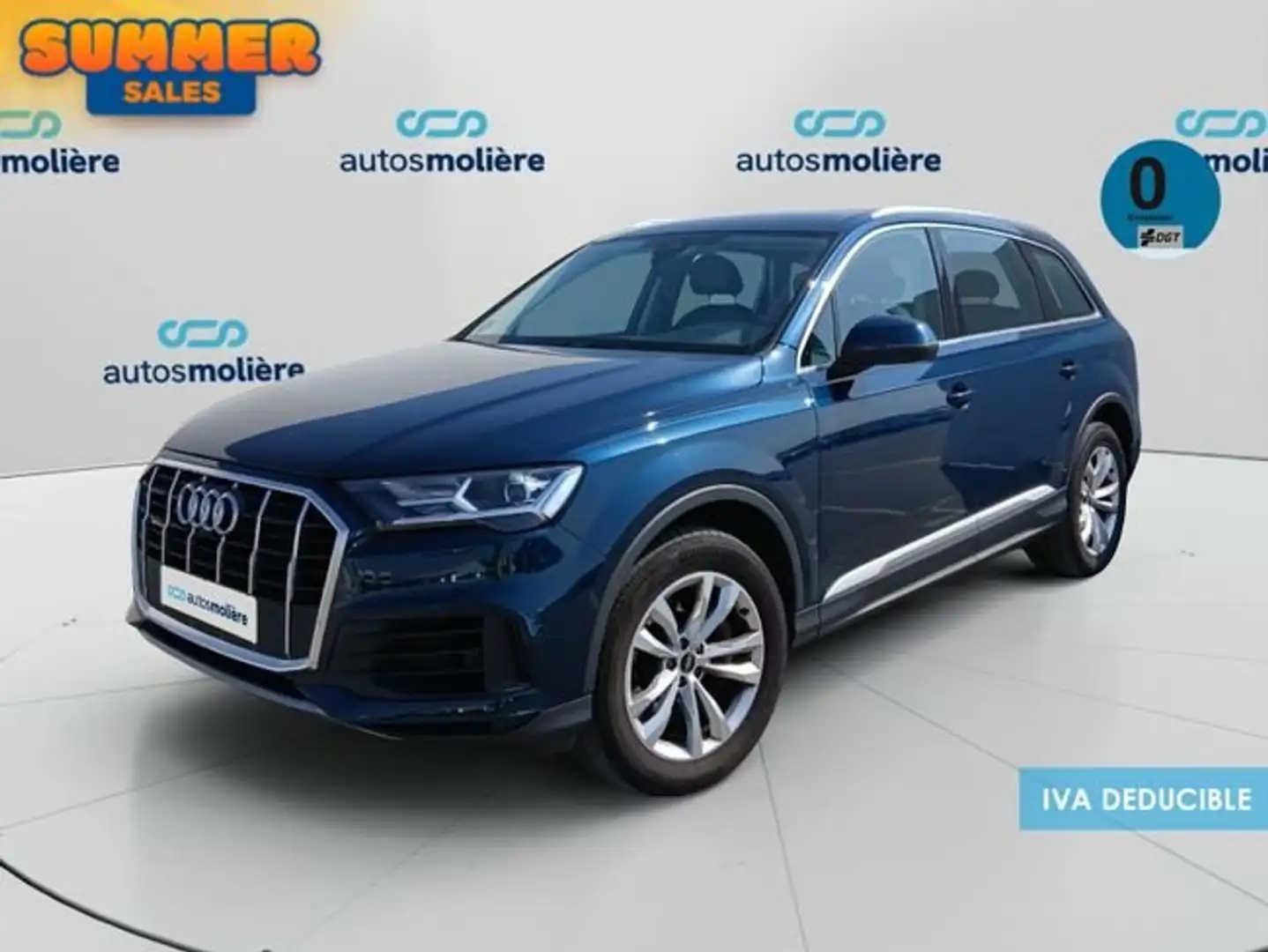 Audi Q7 55+TFSIe+quattro+280+kW+%28381+CV%29+tiptronic Azul - 1