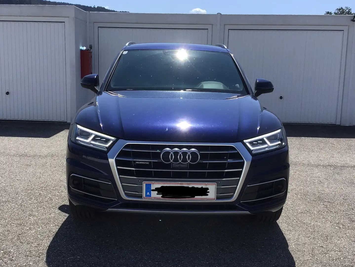 Audi Q5 Q5 2,0 TDI quattro S-tronic S-LINE Blau - 1